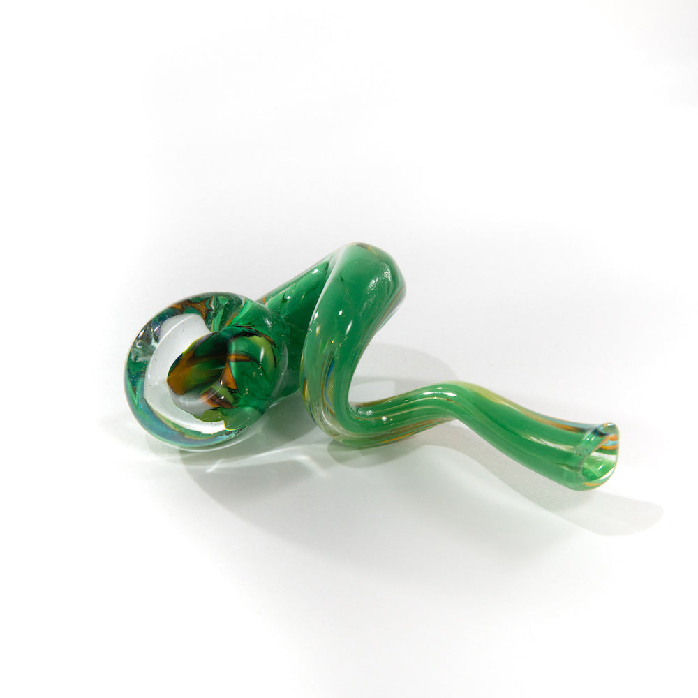 Green Spiral Pipe